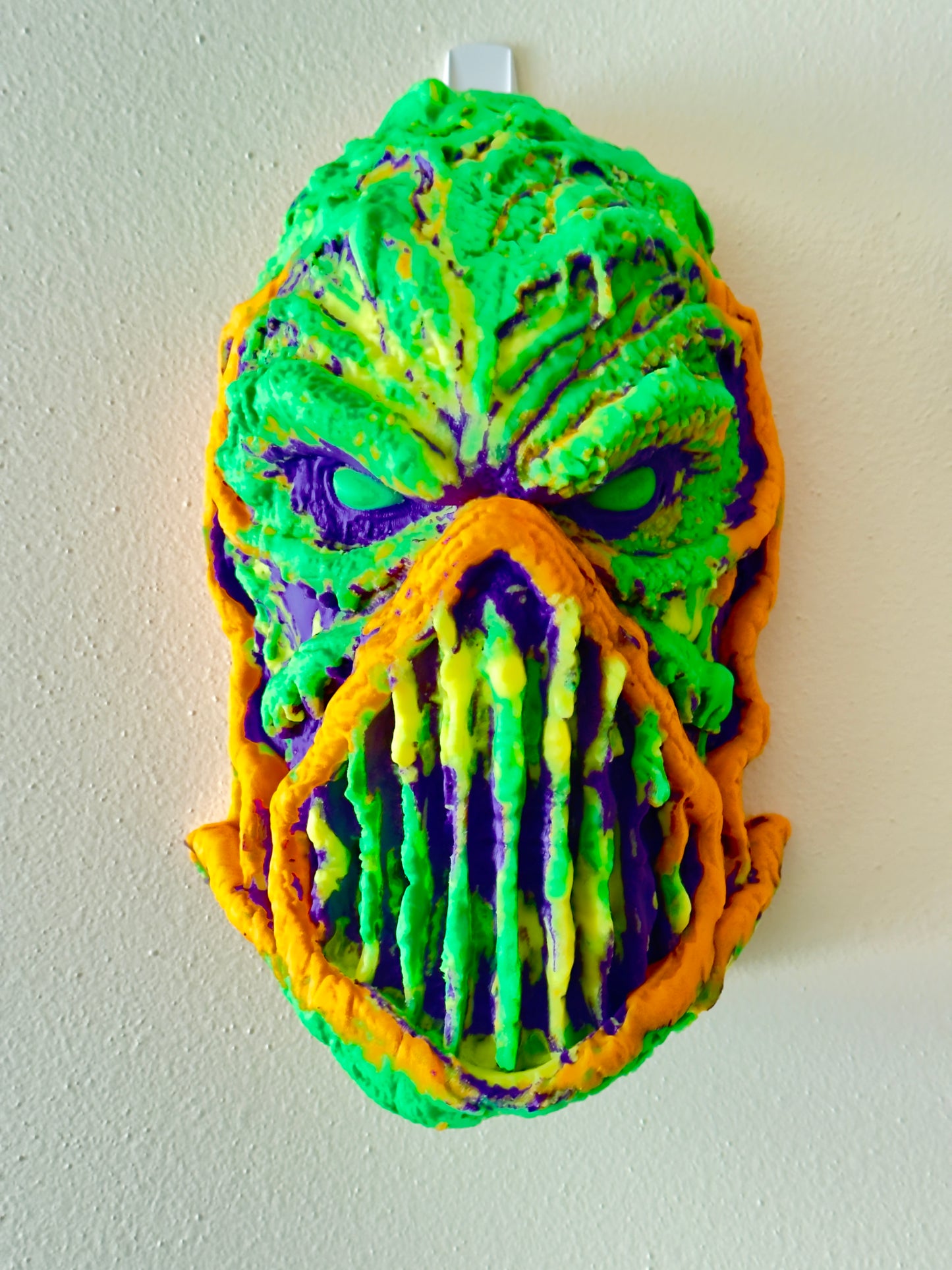 Vhorral the Mirefather – Large Custom 3D Printed Horror Wall Art